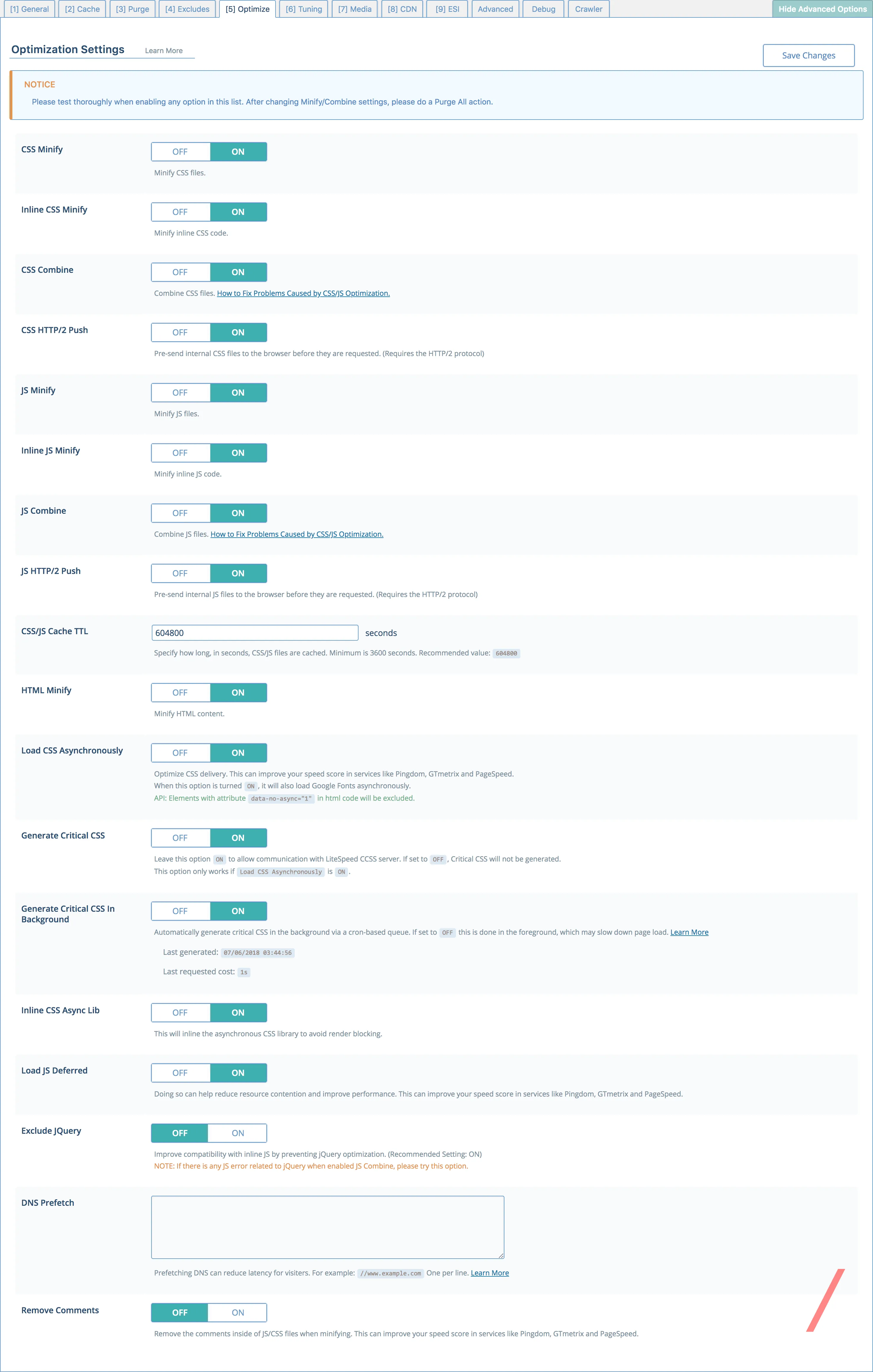 n47_lscwp_optimize_settings